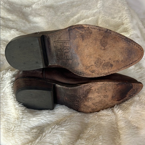 Frye Billy Leather Western Boots 8.5 - Picture 5 of 8